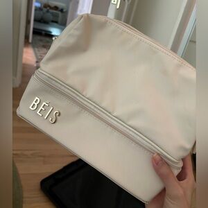 Beis Beige make up bag